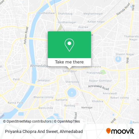 Priyanka Chopra And Sweet map