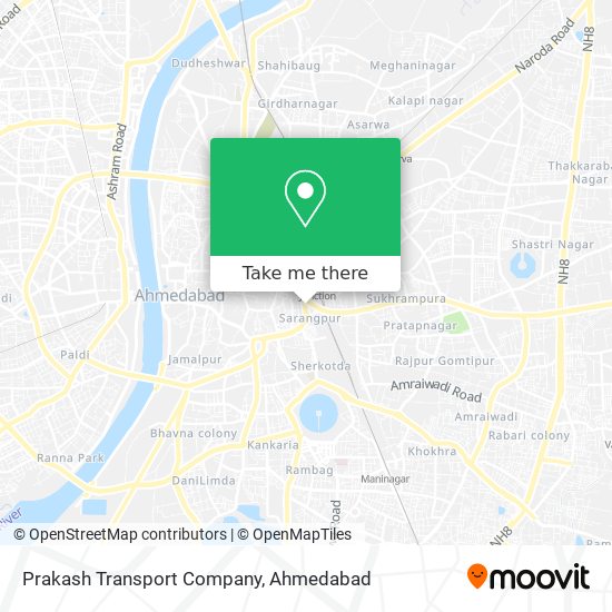 Prakash Transport Company map