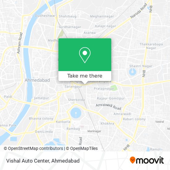 Vishal Auto Center map