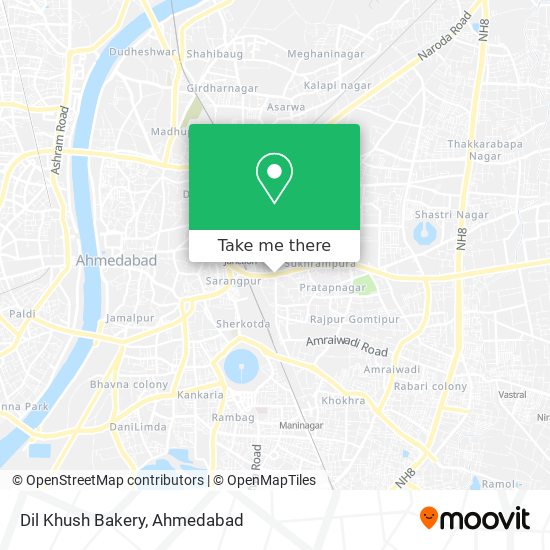 Dil Khush Bakery map