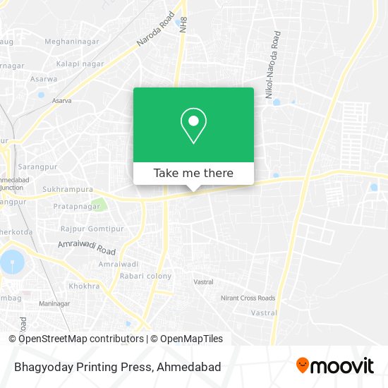 Bhagyoday Printing Press map