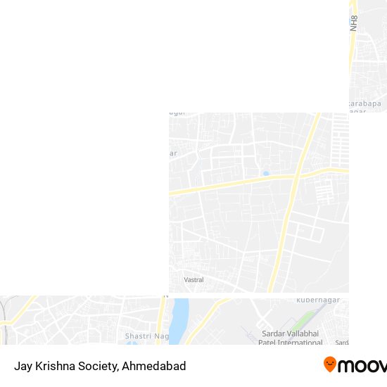 Jay Krishna Society map