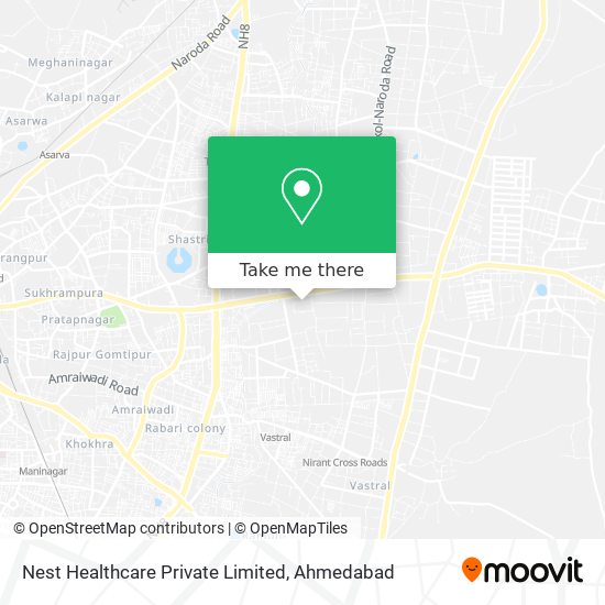 Nest Healthcare Private Limited map