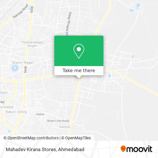 Mahadev Kirana Stores map