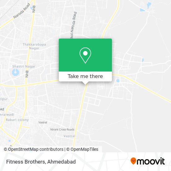 Fitness Brothers map