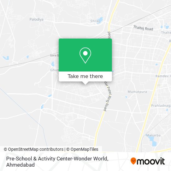Pre-School & Activity Center-Wonder World map