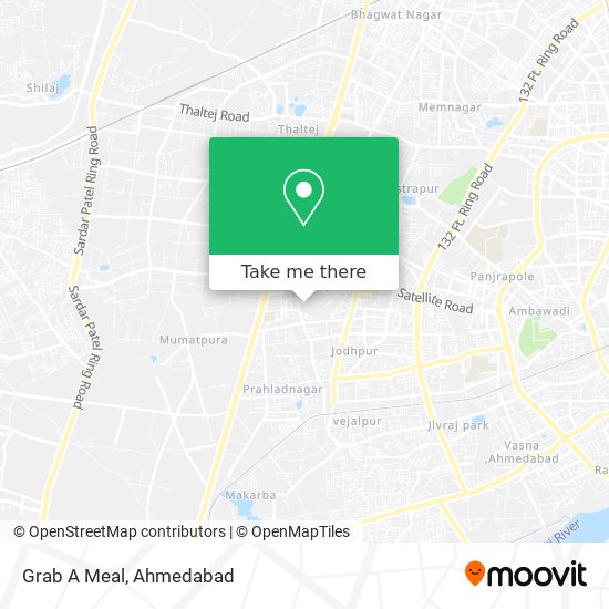 Grab A Meal map