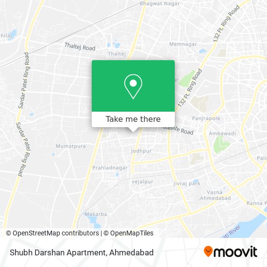 Shubh Darshan Apartment map