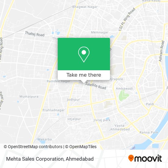 Mehta Sales Corporation map