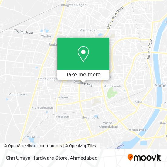 Shri Umiya Hardware Store map
