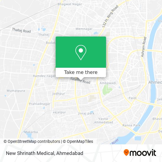 New Shrinath Medical map