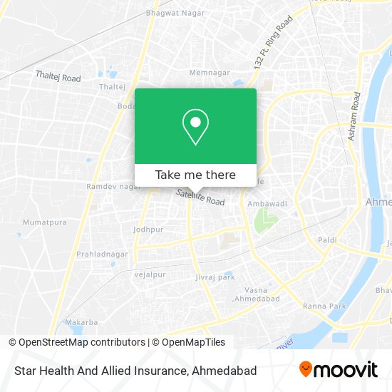 Star Health And Allied Insurance map