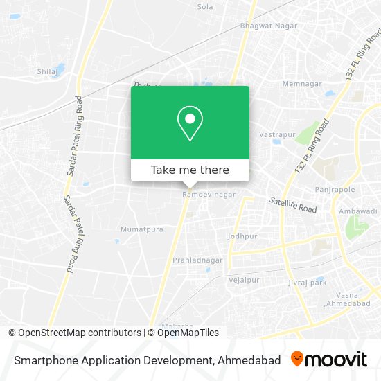 Smartphone Application Development map