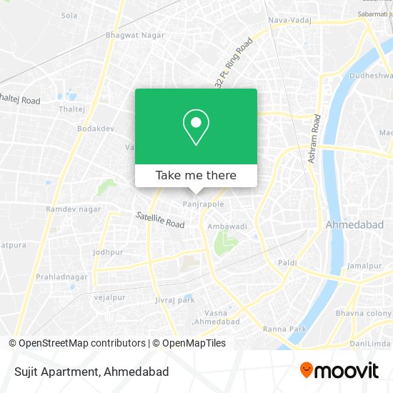 Sujit Apartment map