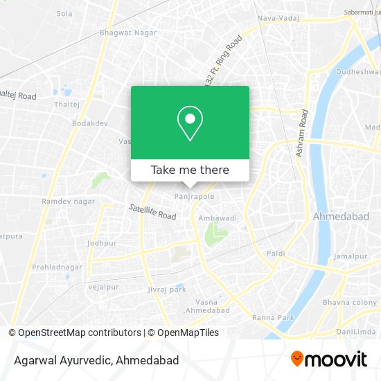 Agarwal Ayurvedic map