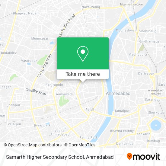 Samarth Higher Secondary School map