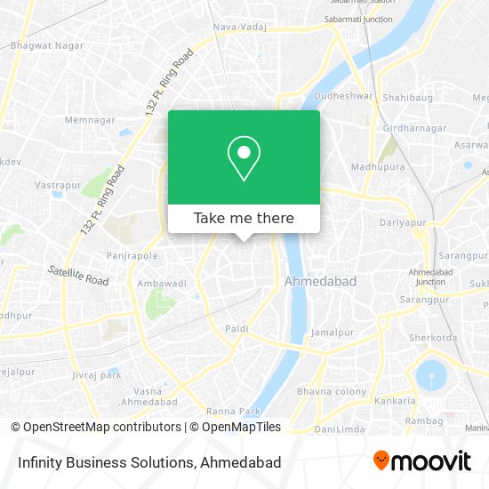 Infinity Business Solutions map