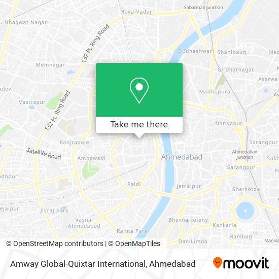 Amway Global-Quixtar International map