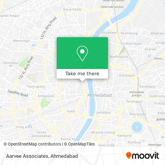 Aarvee Associates map