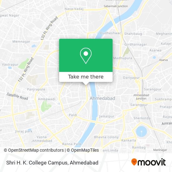 Shri H. K. College Campus map