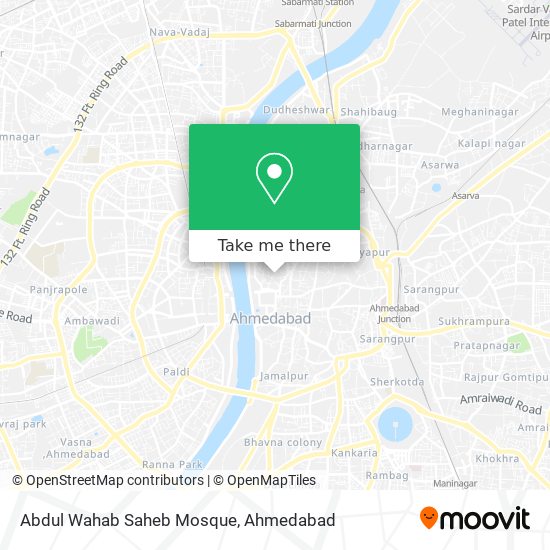 Abdul Wahab Saheb Mosque map
