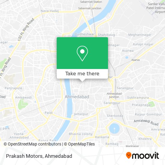 Prakash Motors map
