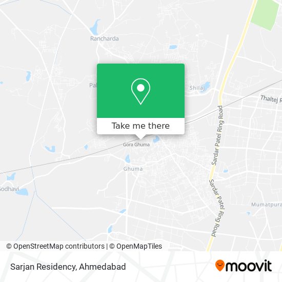 Sarjan Residency map