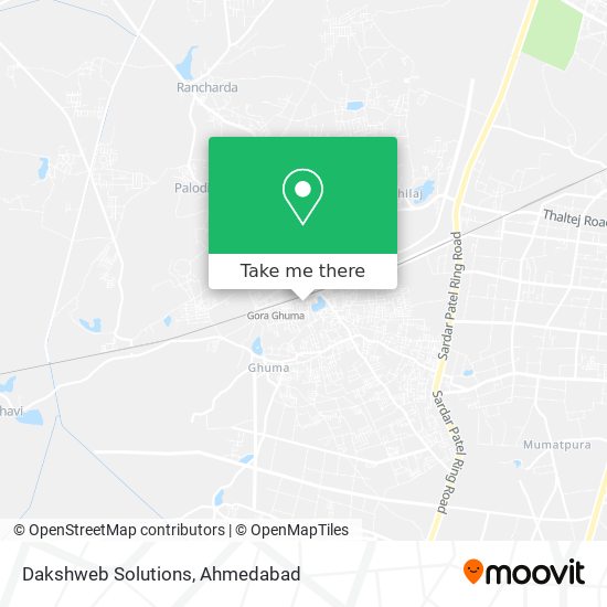 Dakshweb Solutions map