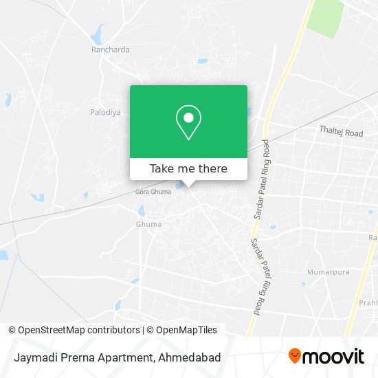 Jaymadi Prerna Apartment map