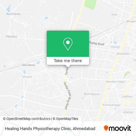 Healing Hands Physiotherapy Clinic map