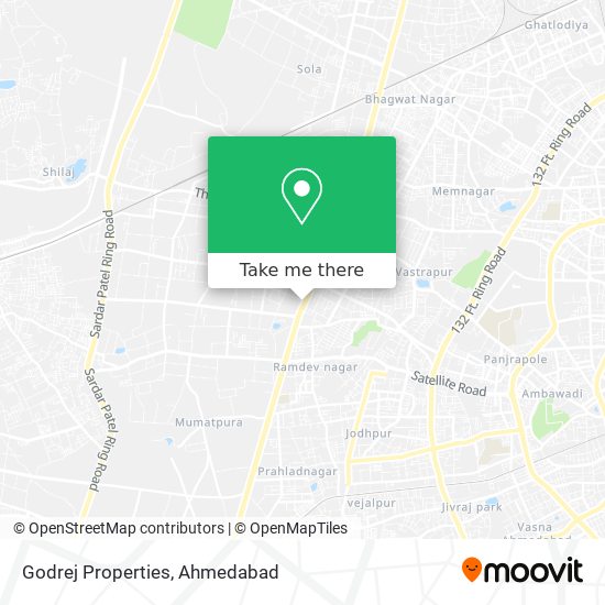 Godrej Properties map