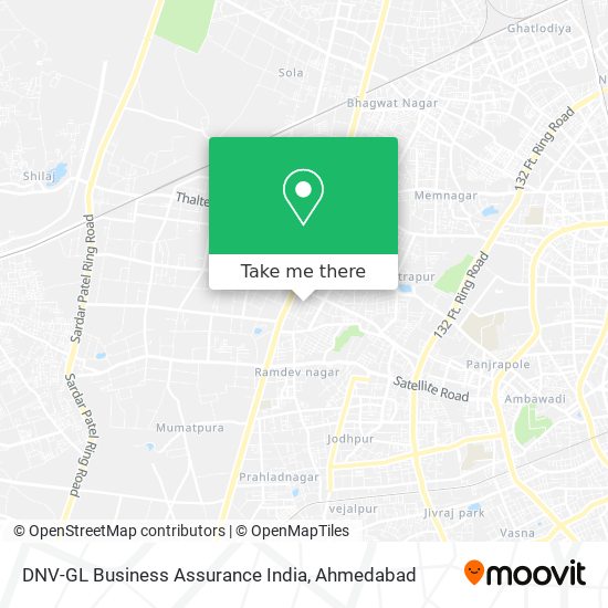 DNV-GL Business Assurance India map