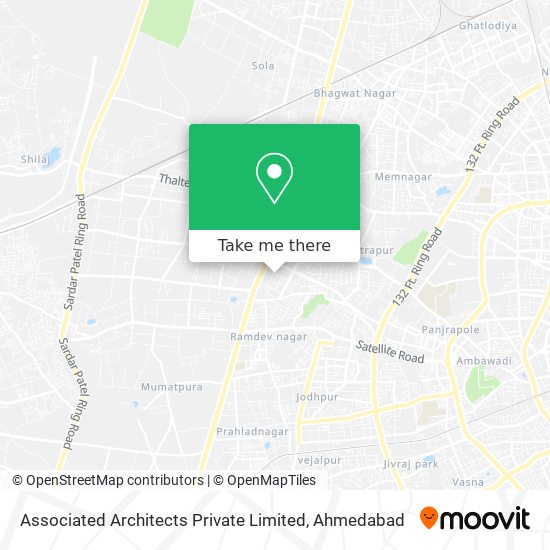 Associated Architects Private Limited map