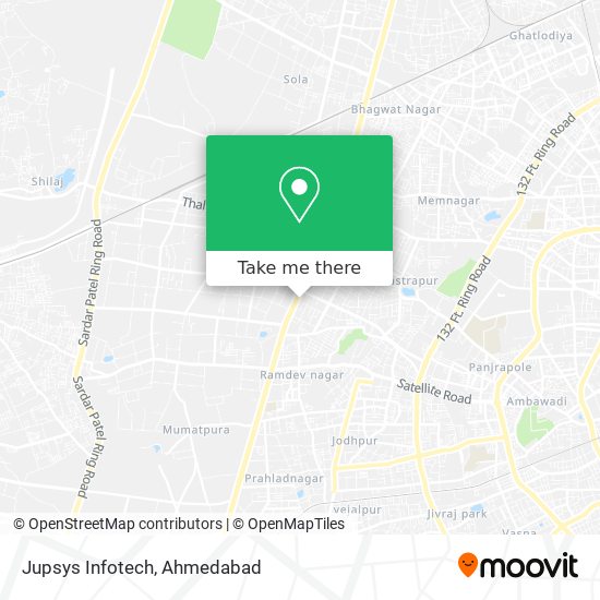 Jupsys Infotech map