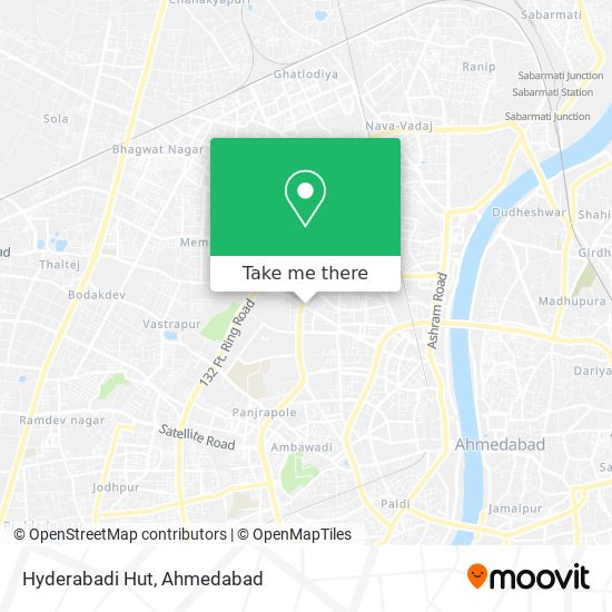 Hyderabadi Hut map