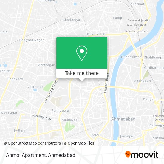 Anmol Apartment map