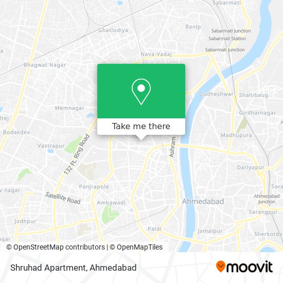 Shruhad Apartment map