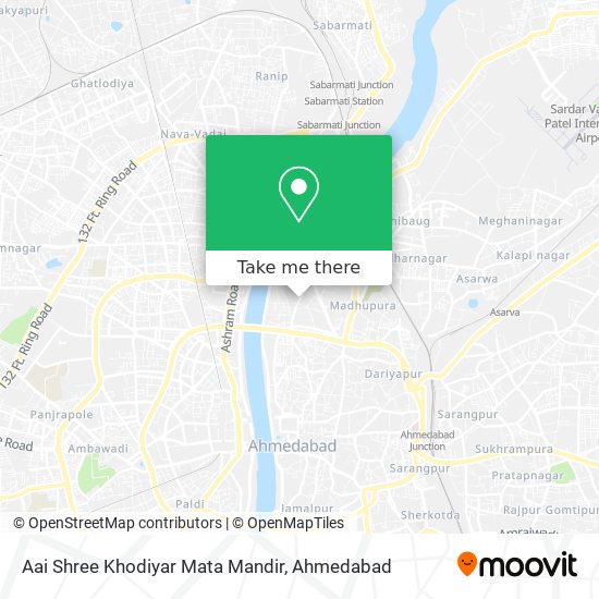 Aai Shree Khodiyar Mata Mandir map