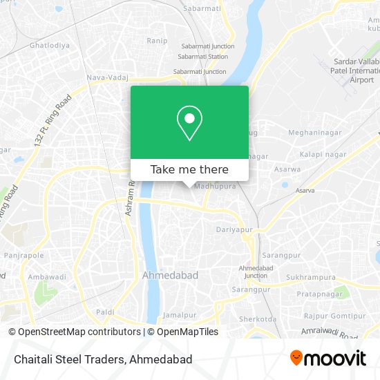Chaitali Steel Traders map