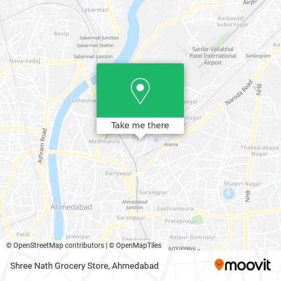 Shree Nath Grocery Store map