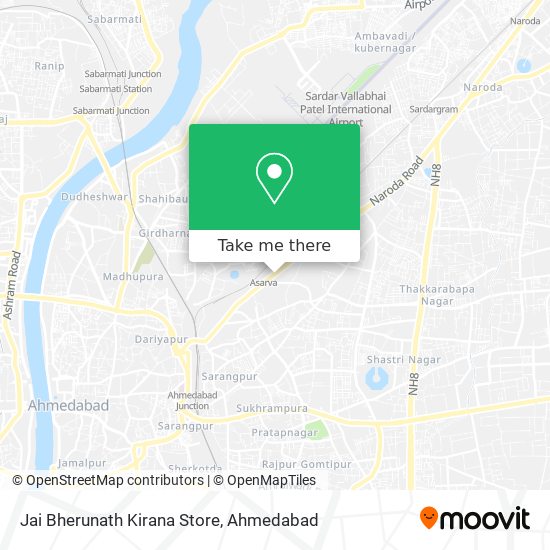 Jai Bherunath Kirana Store map