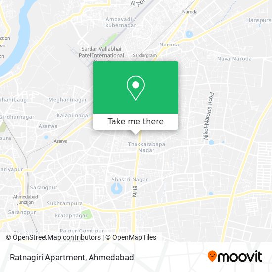 Ratnagiri Apartment map