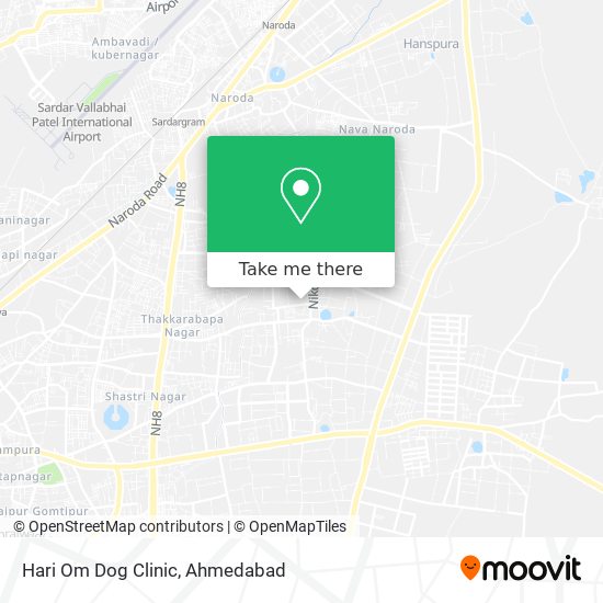 Hari Om Dog Clinic map