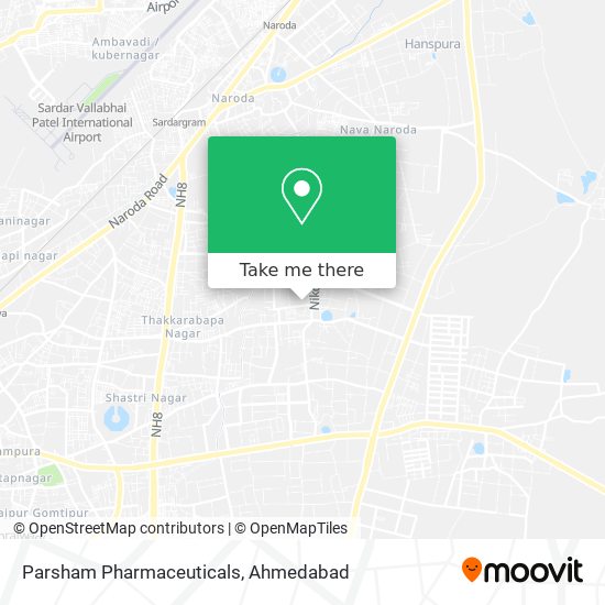 Parsham Pharmaceuticals map