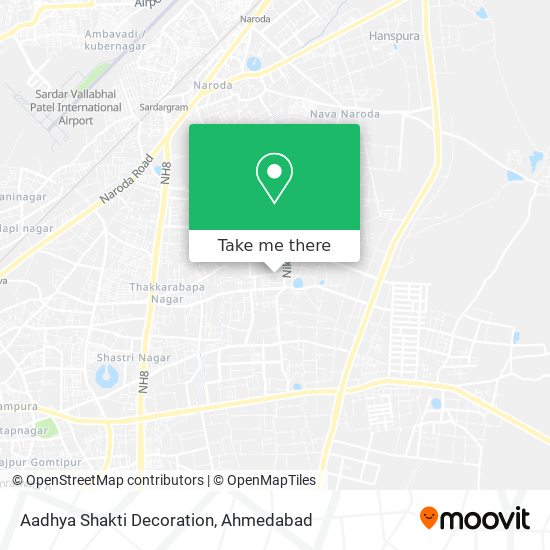 Aadhya Shakti Decoration map