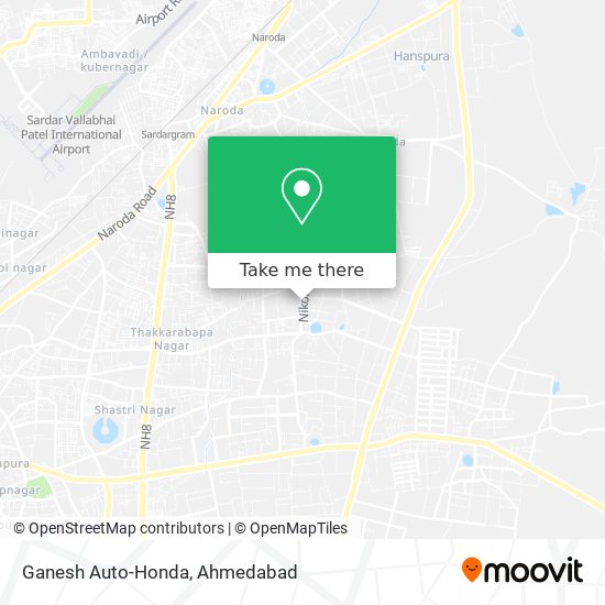 Ganesh Auto-Honda map