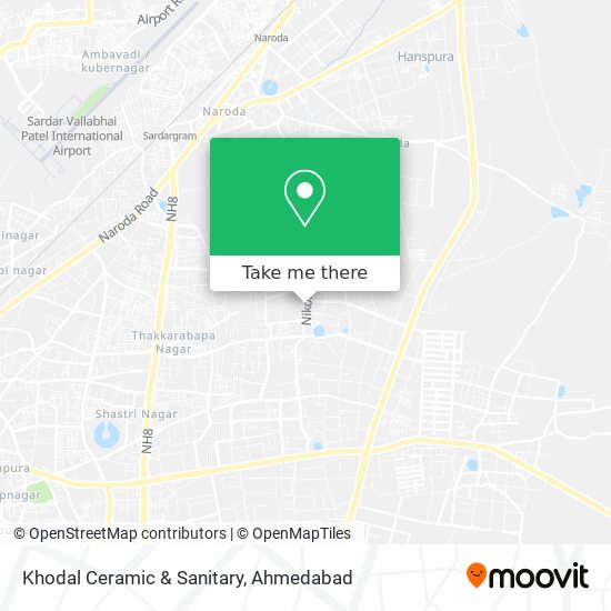 Khodal Ceramic & Sanitary map