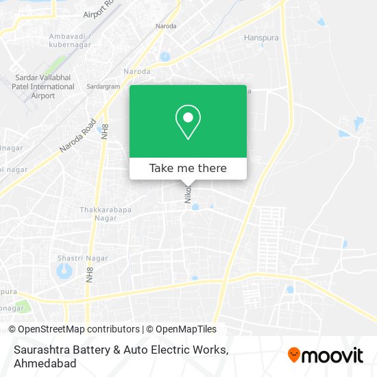 Saurashtra Battery & Auto Electric Works map