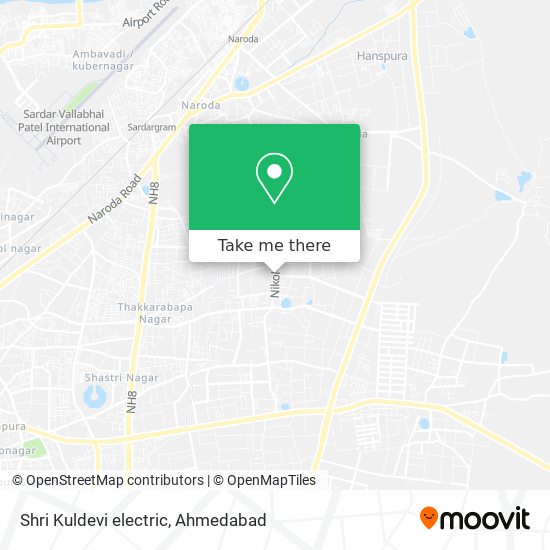 Shri Kuldevi electric map