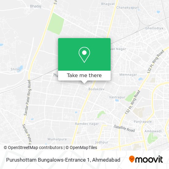 Purushottam Bungalows-Entrance 1 map